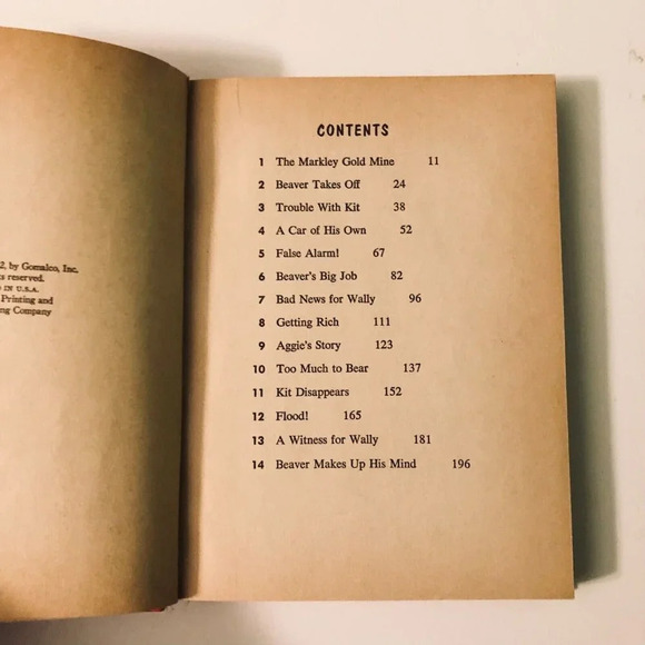 Vintage  1962 Leave It To Beaver Fire Whitman Hardcover - Picture 11 of 16